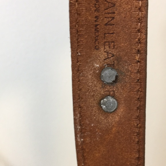 Vintage Western Top Grain Leather Belt - 5701-11 - Picture 11 of 13
